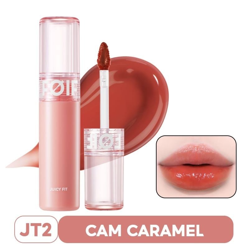 Son Tint Bóng FOIF Thuần Chay, Ẩm Mọng, Bền Màu Juicy Fit Tint