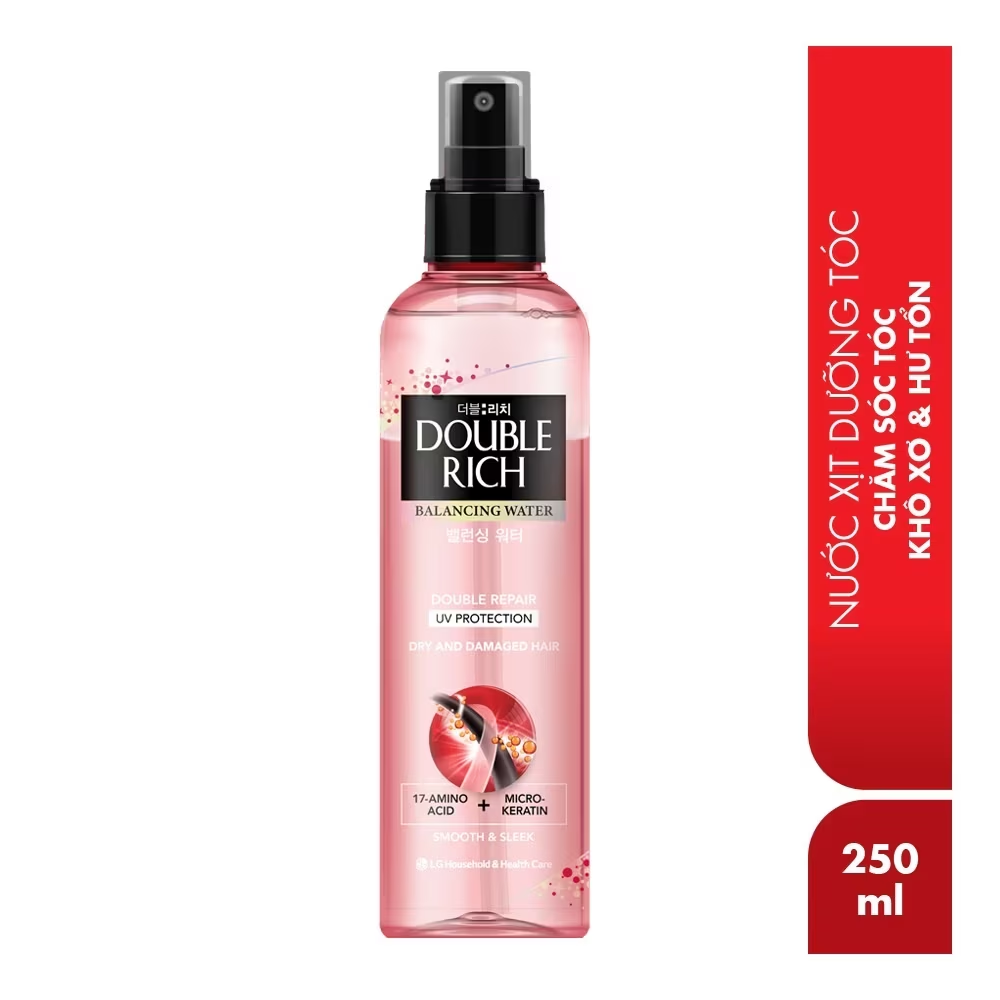 Nước Xịt Dưỡng Tóc Double Rich Balancing Water Double Repair