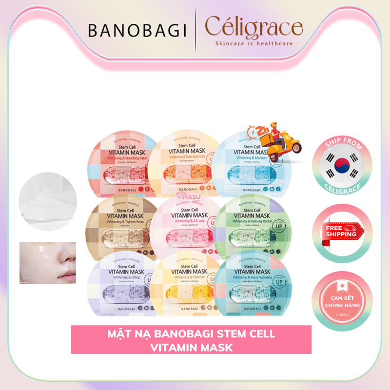 Mặt Nạ Banobagi Dưỡng Da Stem Cell Vitamin Mask 30g