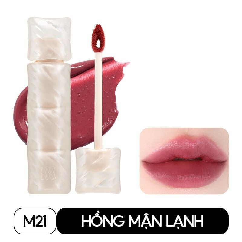 [NEW] Son Phao Kem Lì Mềm Mịn Như Bơ, Lâu Trôi Merzy Puffer Mellow Tint 3.7g