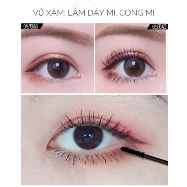 Chuốt Mi HOLD LIVE Làm Cong, Dài Và Dày Mi Long/Thick Curly Mascara 6g