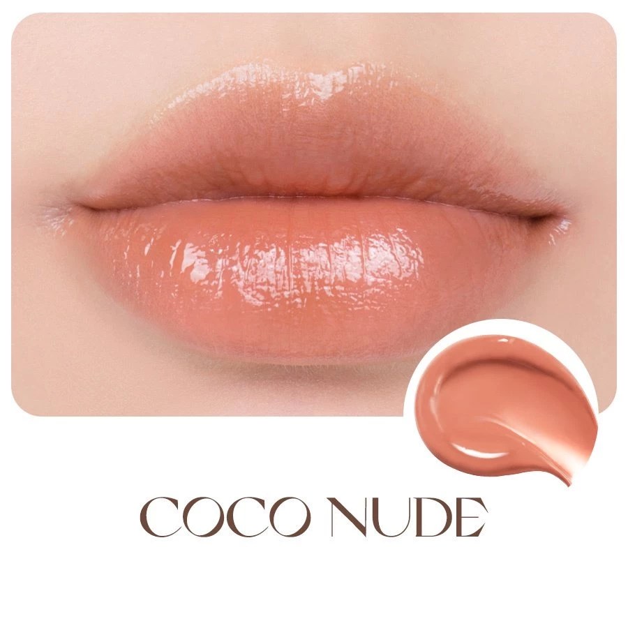 Son Dưỡng Dạng Thỏi Có Màu Thuần Chay Dưỡng Ẩm Mềm Môi ROMAND Glasting Melting Balm 3.5g