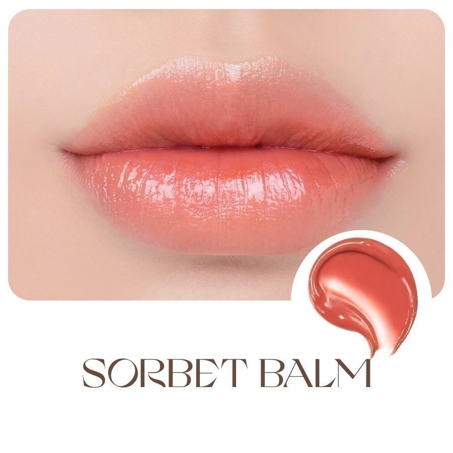 Son Dưỡng Dạng Thỏi Có Màu Thuần Chay Dưỡng Ẩm Mềm Môi ROMAND Glasting Melting Balm 3.5g