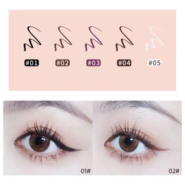 Chì Kẻ Mắt Gogo Tales Hoa Cúc Sắc Mảnh Lâu Trôi Waterproof Crayon Eyeliner 0.1g