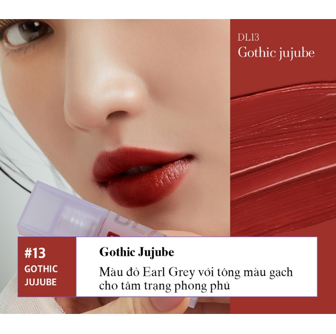 [MÀU DL07 - DL14] Son Kem BLACK ROUGE Double Layer Over Velvet Ver 2 - Gallery
