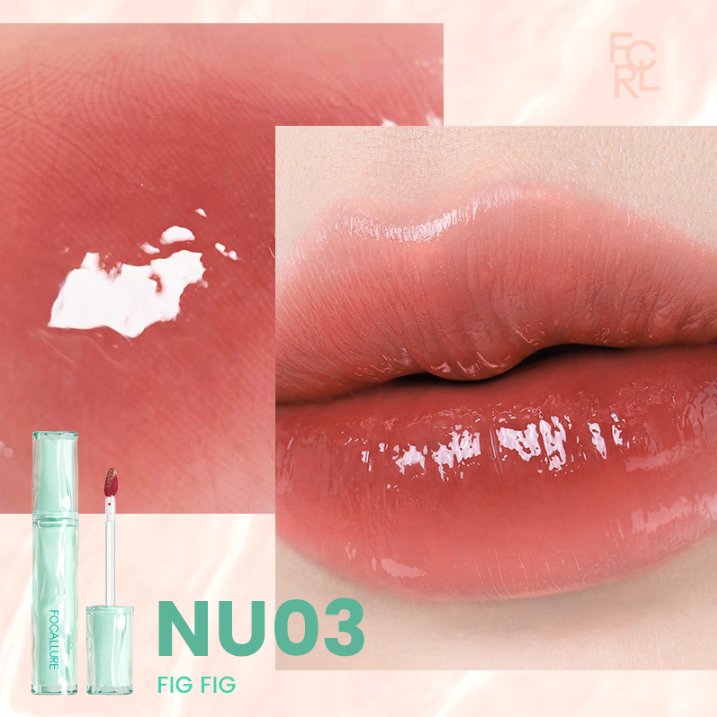 Son Tint FOCALLURE Siêu Căng Bóng Mọng Nước Lâu Trôi Lasting Dewy Lipcream FA-L22