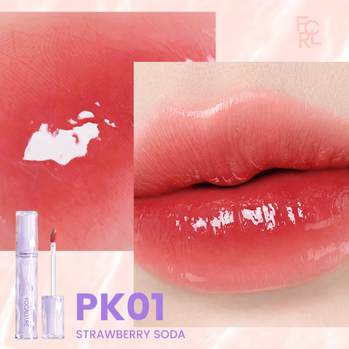 Son Tint FOCALLURE Siêu Căng Bóng Mọng Nước Lâu Trôi Lasting Dewy Lipcream FA-L22
