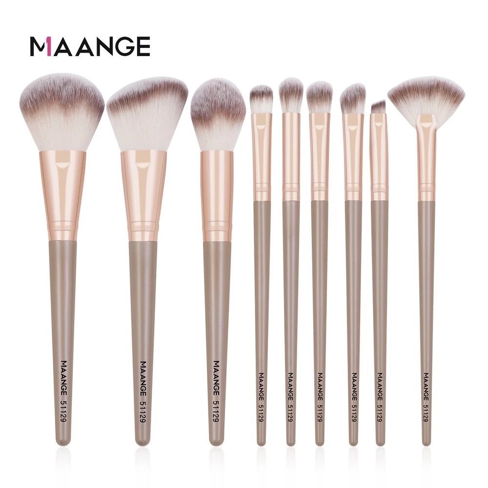 MAANGE - Bộ 9 Cọ Trang Điểm 51129