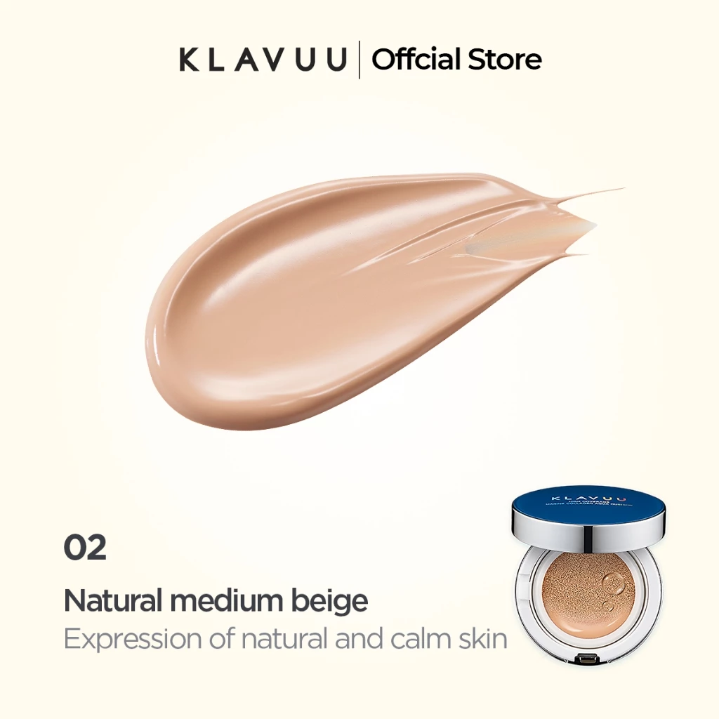 Phấn Nước Căng Bóng Cấp Ẩm Klavuu Blue Pearlsation (Xanh)