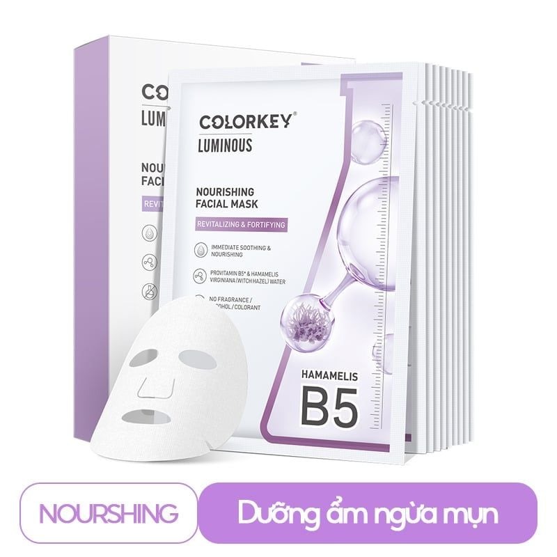 Mặt Nạ Colorkey Luminous B5 Facial Mask Hydrating 25ml