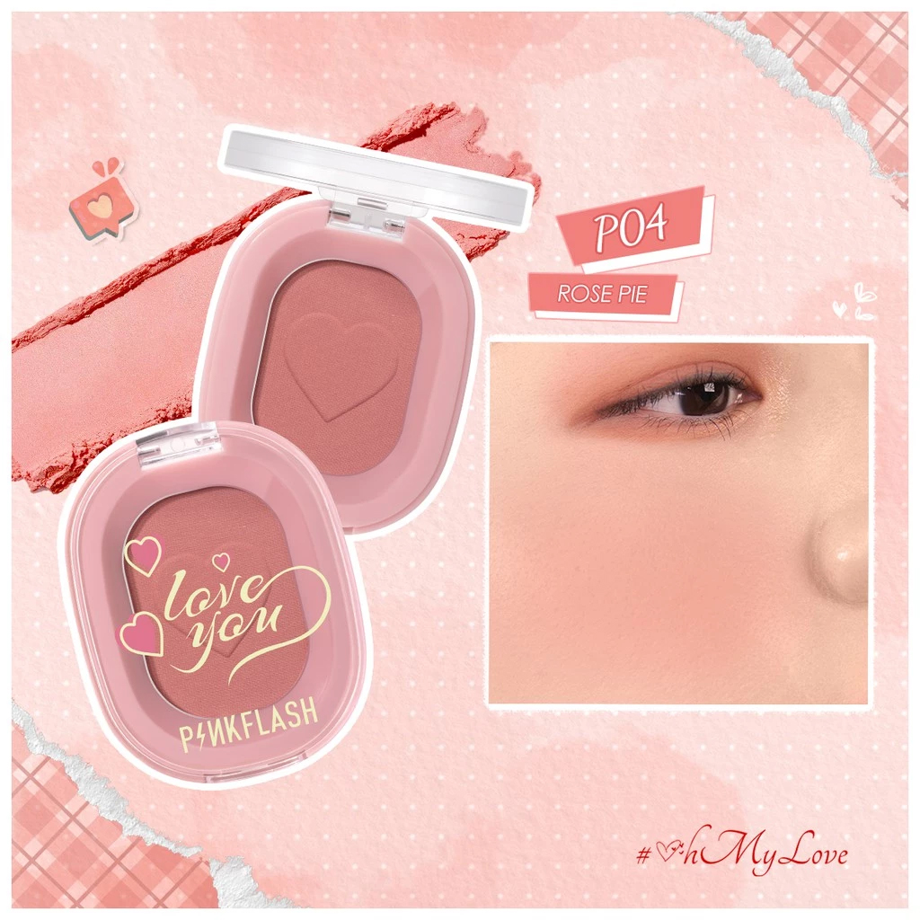Phấn Má Hồng Pinkflash Soft Pigment Blush PF-F01 16G