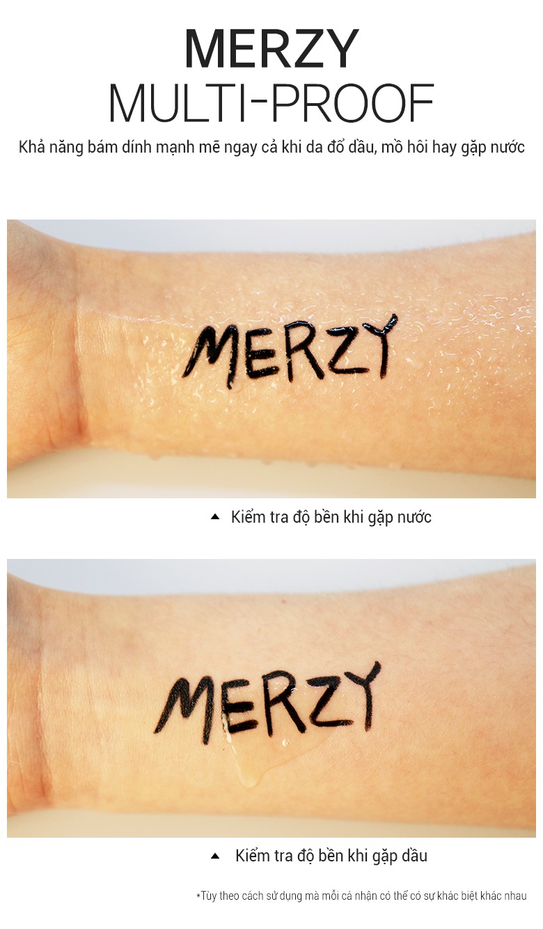 Bút Kẻ Mắt Nước Merzy Chống Trôi Another Me The First Pen Eyeliner 0.5g