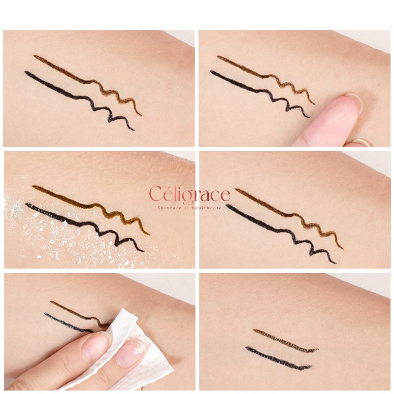 Chì Kẻ Mắt Gogo Tales Hoa Cúc Sắc Mảnh Lâu Trôi Waterproof Crayon Eyeliner 0.1g