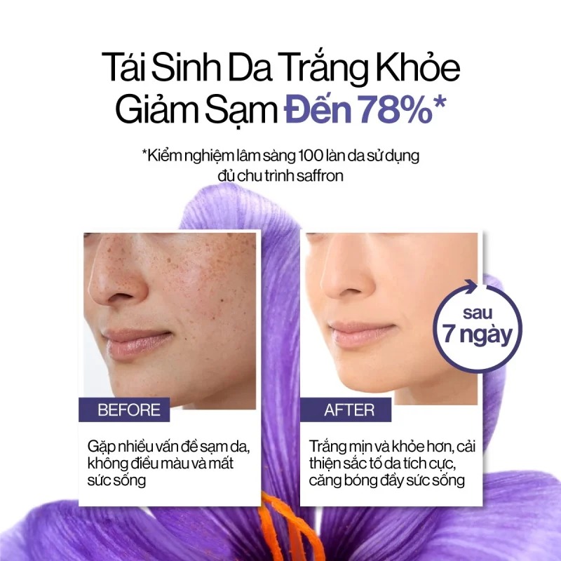 Kem Dưỡng Gilaa Nâng Tông Sáng Khỏe Saffron Healthy White Tone Up Cream Sun Block SPF22