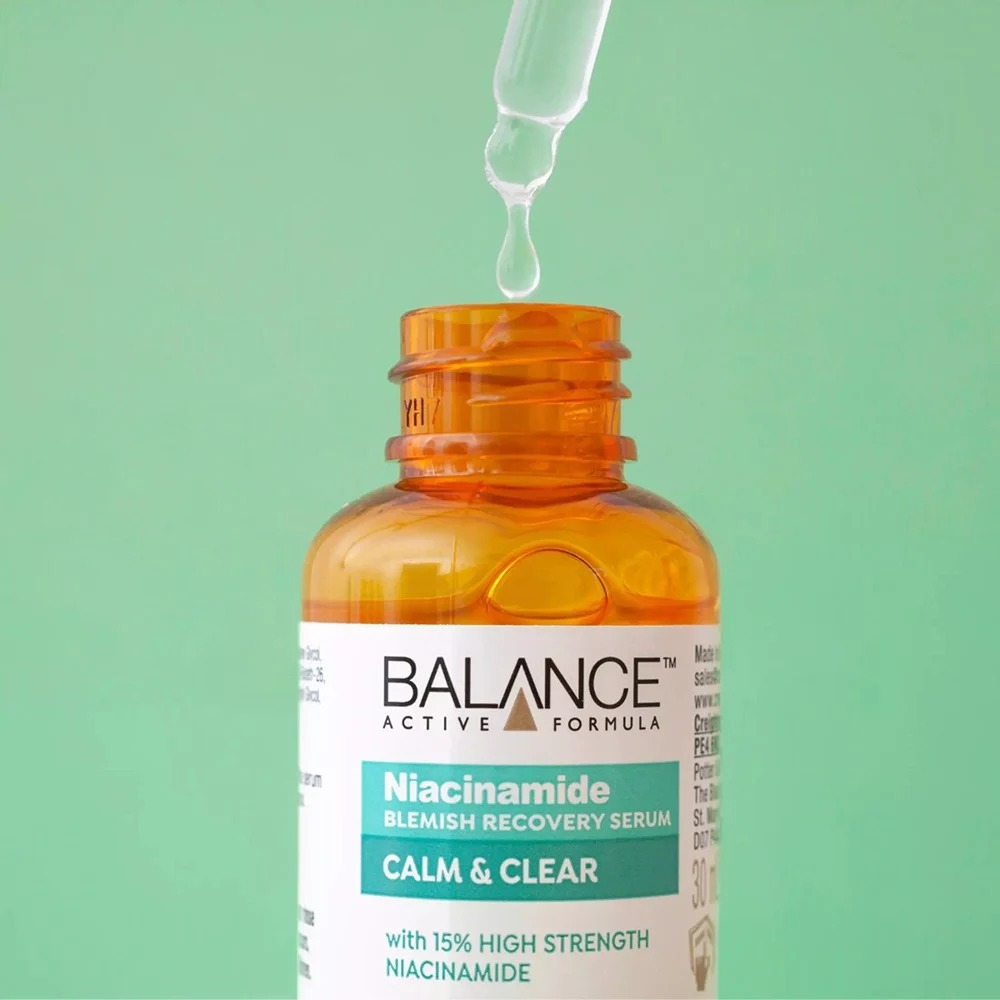 Tinh Chất Balance Active Formula Ngừa Mụn Mờ Thâm Niacinamide 15% Blemish Recovery 30ml