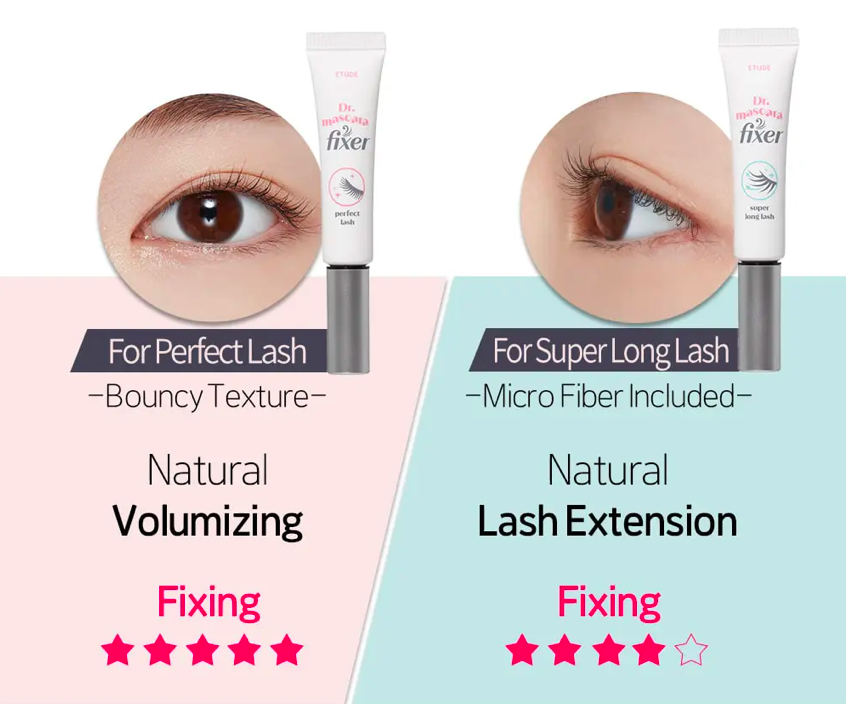 Mascara Etude House Làm Dài Và Dày Mi Dr.Mascara Fixer For Super Long Lash 6ml