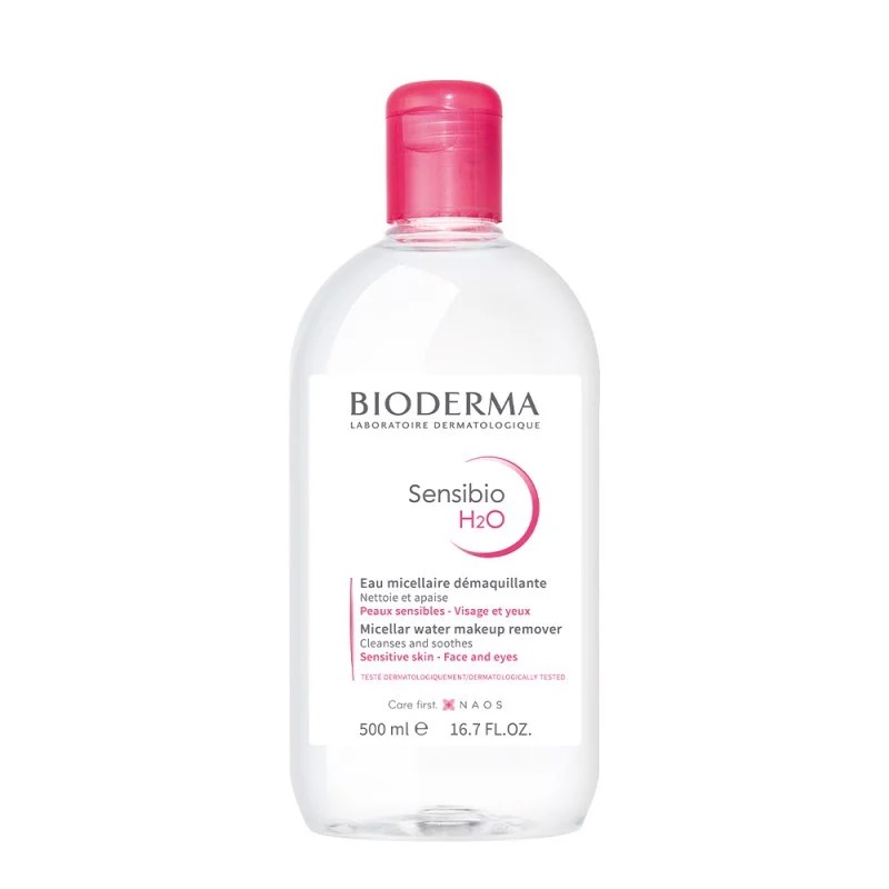 Nước Tẩy Trang Bioderma Dành Cho Da Nhạy Cảm Sensibio H2O (Nắp Hồng)