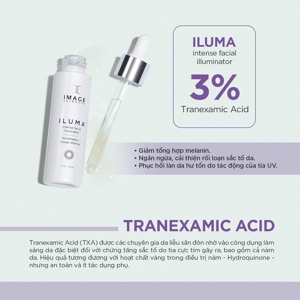 [CLESAL2401 - DATE 07/2024] Serum IMAGE Mờ Nám Trắng Da Iluma Intense Facial Illuminator 30ml