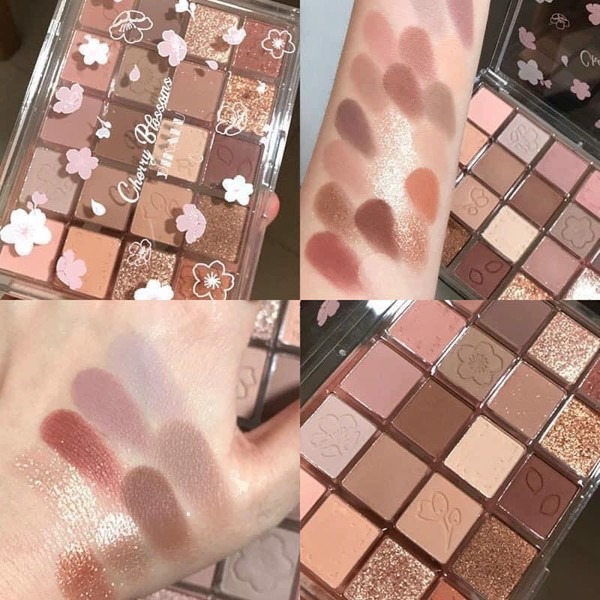 Bảng Phấn Mắt HOLD LIVE 20 Ô Evening Sakura Dance Eyeshadow Palette 34g