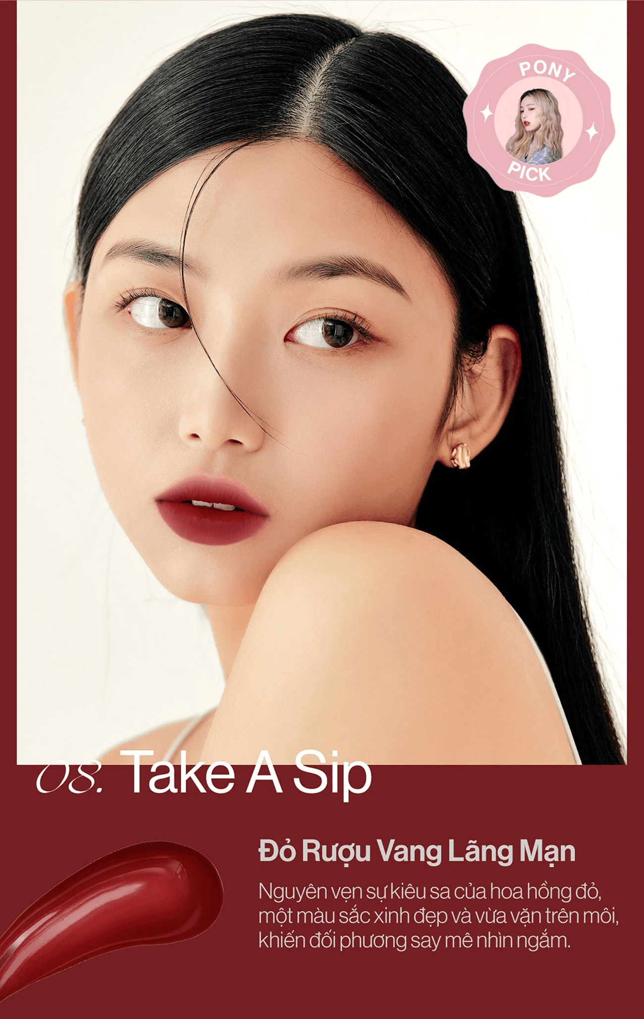 [CLESAL2401 - DATE 03 - 12/2024] Son Kem Lì Gilaa Long Wear Lip Cream Rich Rosie Collection 5g