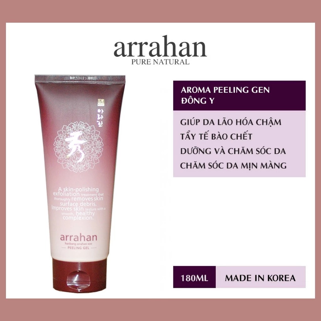 Gel Tẩy Tế Bào Chết Arrahan Peeling Gel 180ml