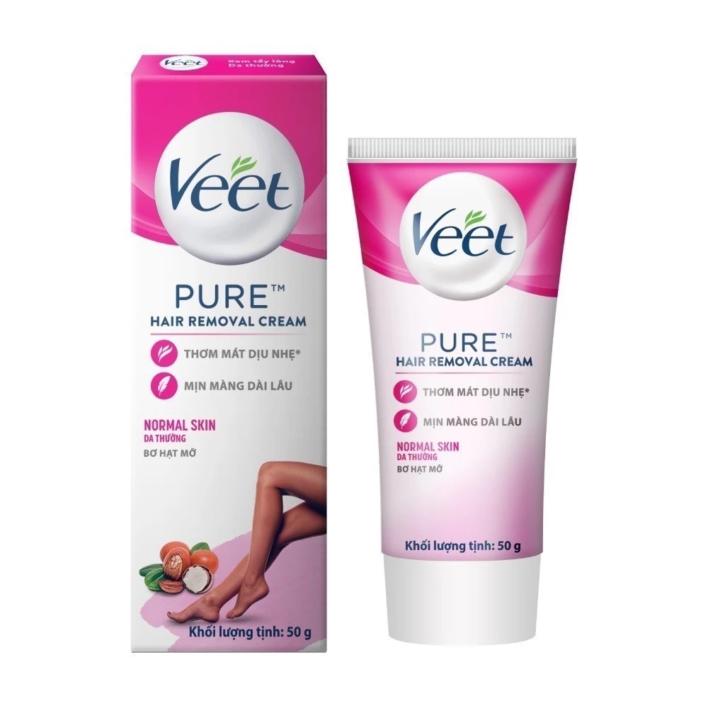 Kem Tẩy Lông VEET Silk & Fresh Hair Removal Cream