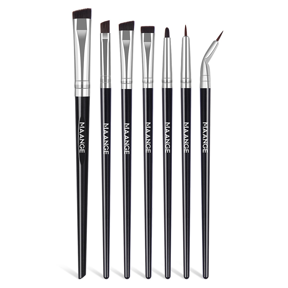 MAANGE - Bộ 7 Cọ Kẻ Viền Mắt & Mày 52080