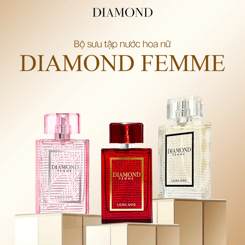 Nước Hoa Nữ Laura Anne Diamond Femme 45ml