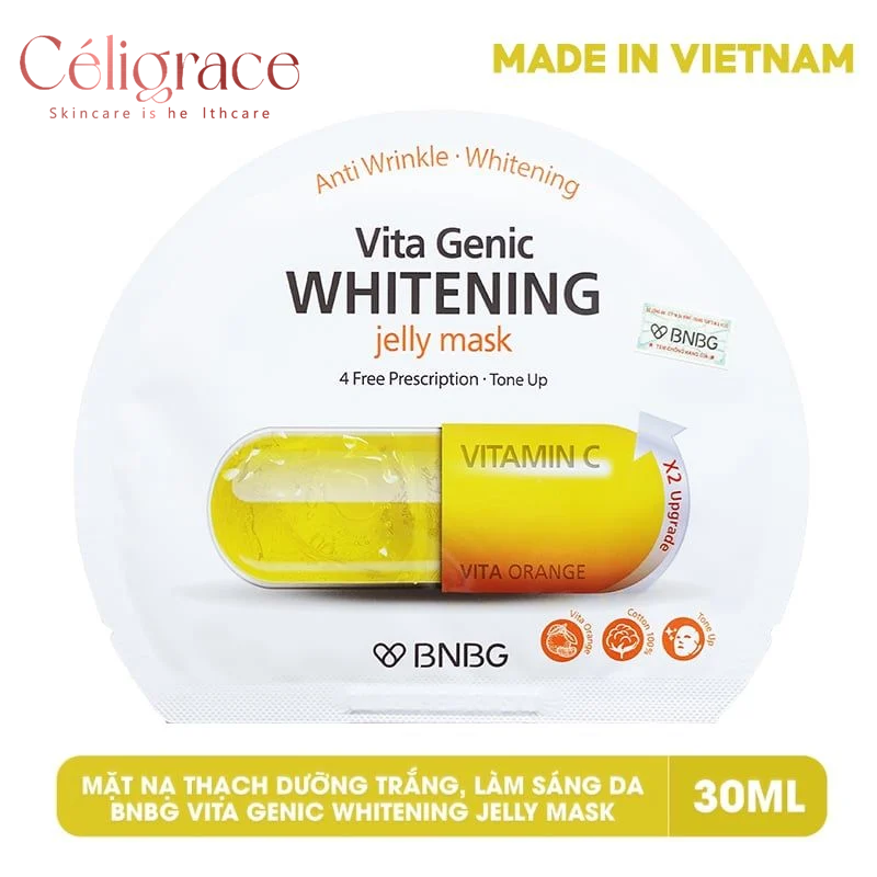 Mặt Nạ Dưỡng Da BNBG Vita Genic Jelly Mask 30ml