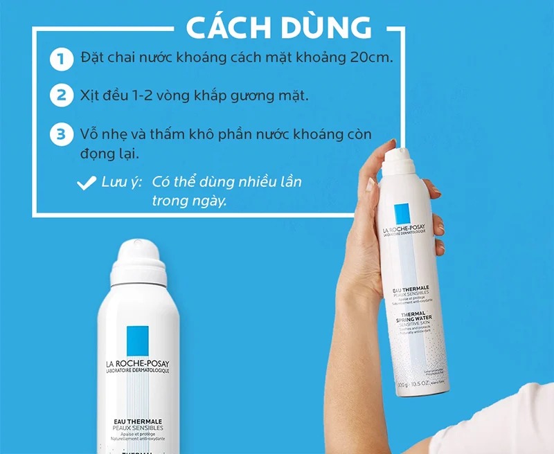 Xịt Khoáng La Roche-Posay Làm Dịu Và Bảo Vệ Da Thermal Spring Water Sensitive Skin