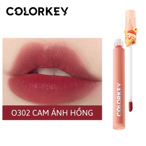 [Phiên Bản ICE CREAM] Son COLORKEY Ngọt Ngào Thời Thượng 1.7g