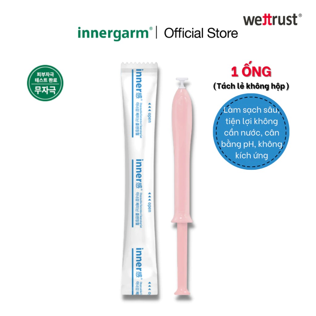 Đũa Thần Gel Dưỡng Ẩm Đa Năng Vùng Kín Wettrust Innergarm Inner Gel Moisturizing1.7g