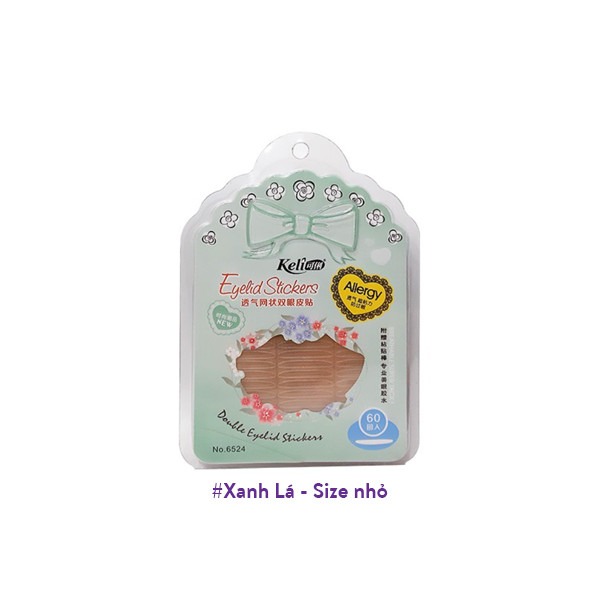 Dán Mí Lưới Keli Allergy Eyelid Sticker (60 Miếng)