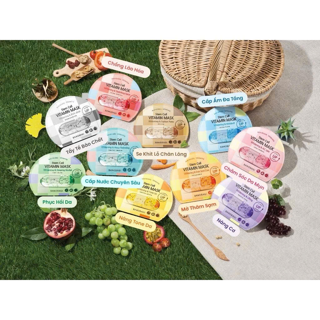 Mặt Nạ Banobagi Dưỡng Da Stem Cell Vitamin Mask 30g