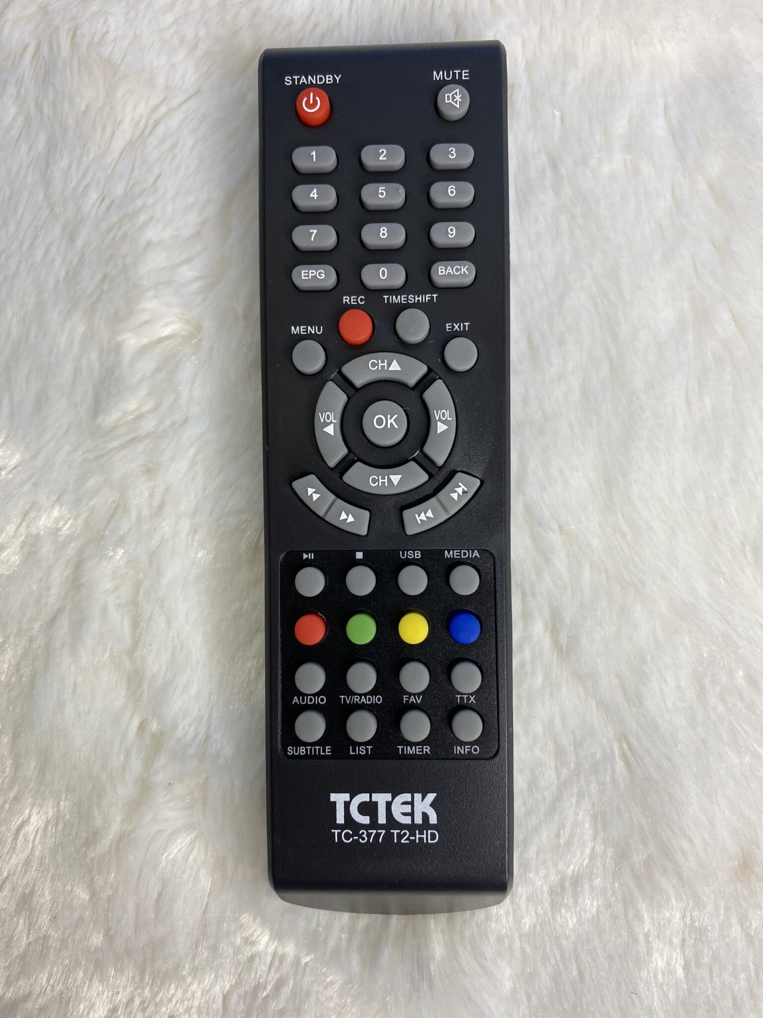 Remote Điều Khiển Đầu Thu TC TEK 377 hàng zin theo box