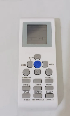 Remote máy lạnh AIKIBI ML192 - Nút xanh giữa