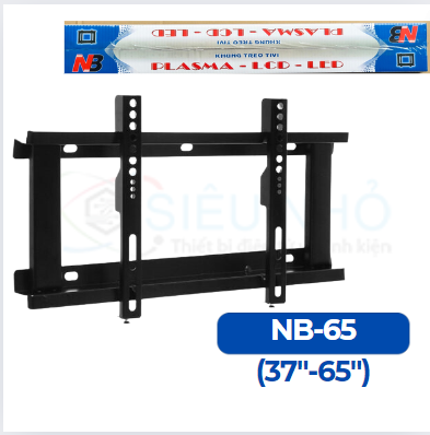Khung treo TV Cố định NB-65  (37'-65') - dạng thanh rời
