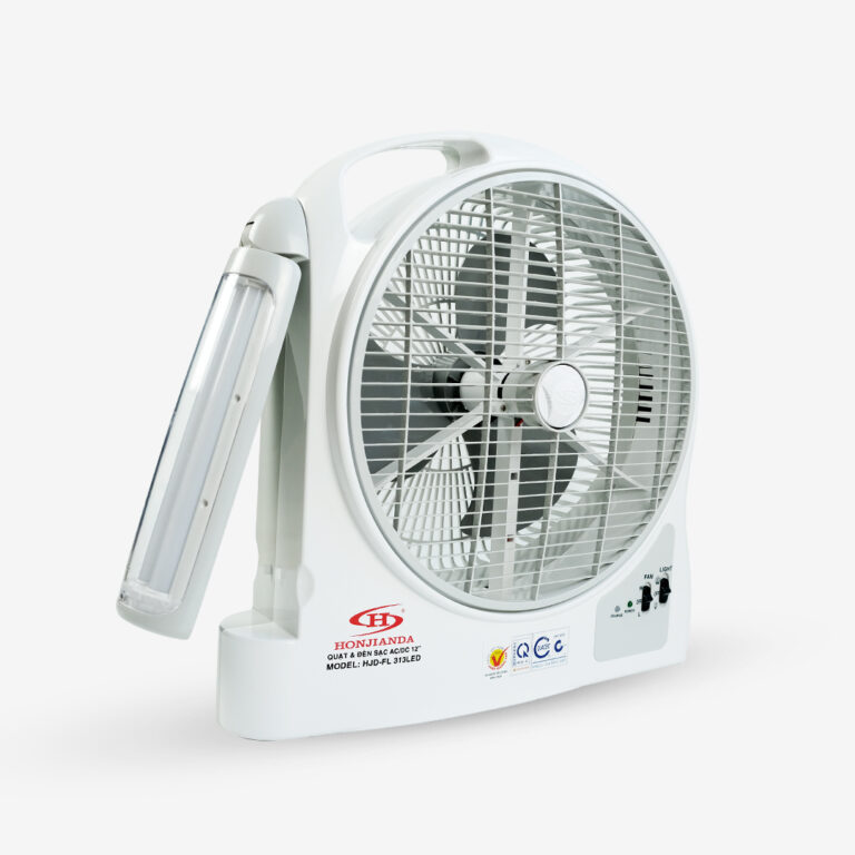 QUẠT VÀ ĐÈN SẠC HONJIANDA HJD-FL313 – Loại 1 bình