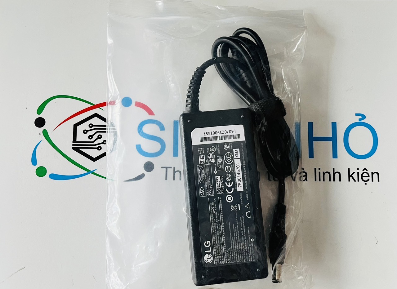 Sạc 19V/ 2.1A LG (6.4*4.4) - Box, chưa kèm dây nguồn