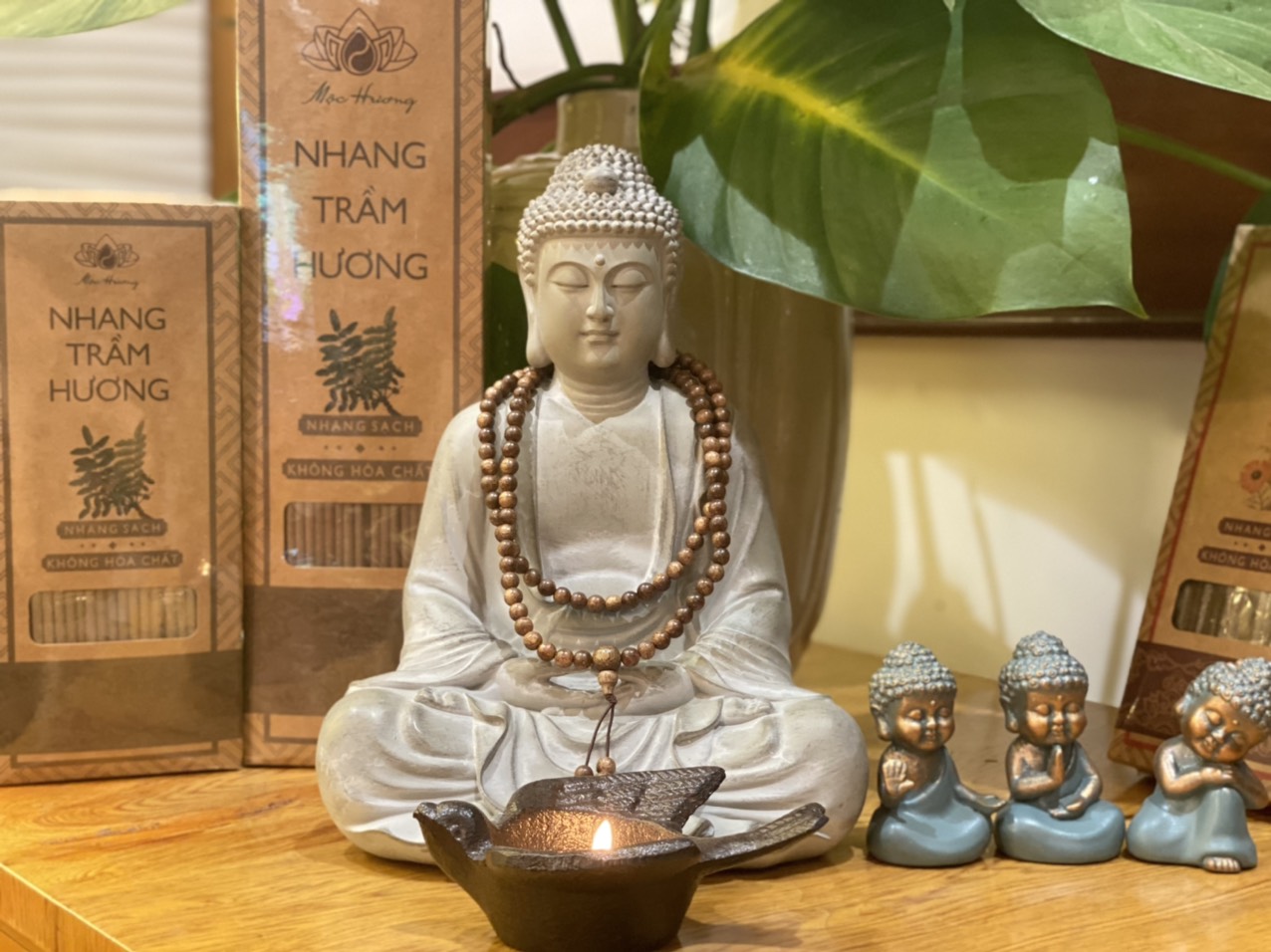 Nhang sạch từ lá cây