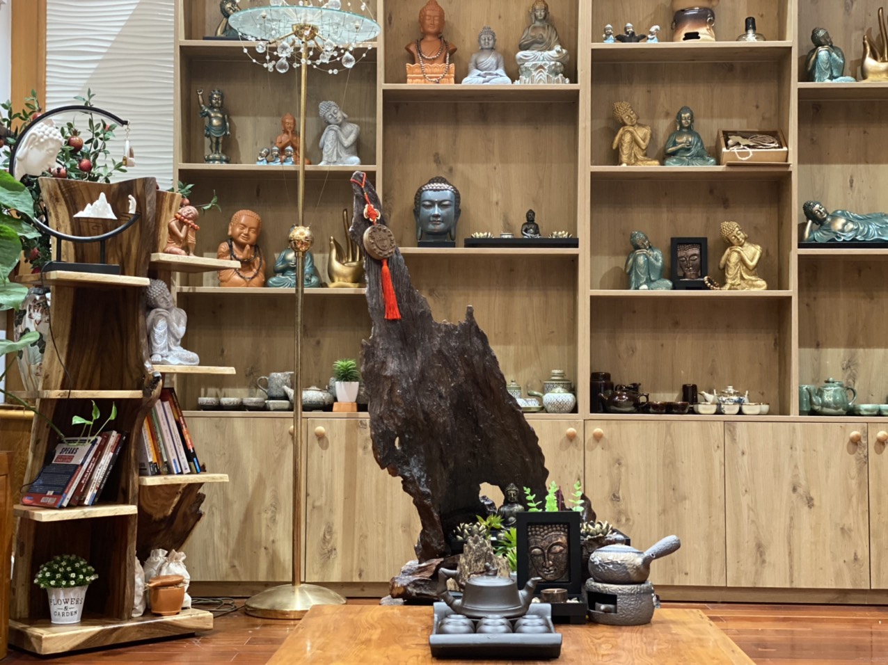 Trang trí không gian phật pháp