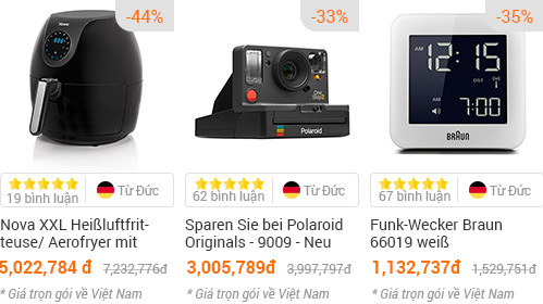 Những điều có thể bạn chưa biết khi chọn mua hàng Đức