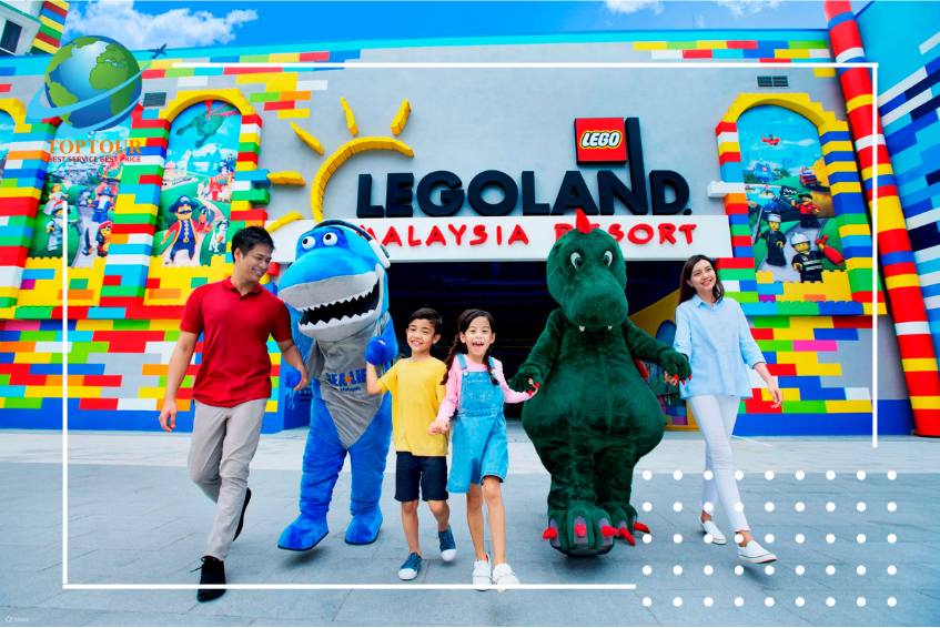 Du lịch Malaysia thoả thích phá đảo công viên Legoland – Thiên đường giải trí độc đáo, siêu ấn tượng của Malaysia