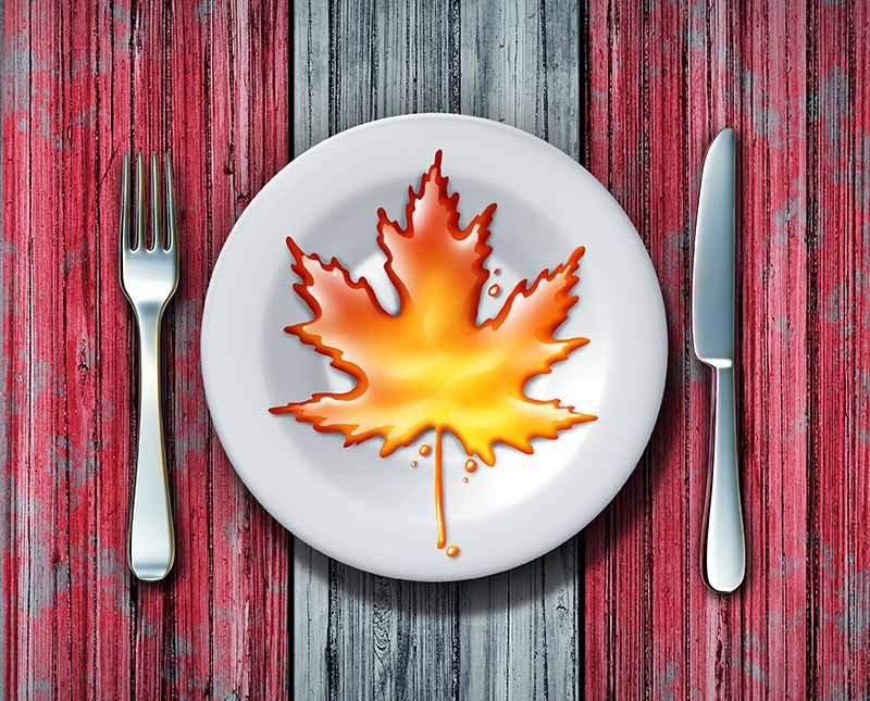 quán ăn địa phương ở canada
