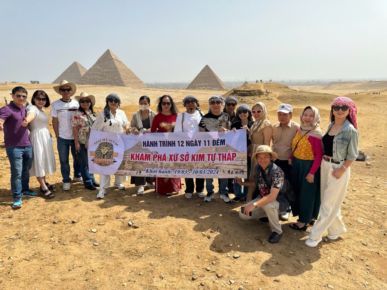 TOUR DU LỊCH AI CẬP 6 NGÀY 5 ĐÊM - CAIRO – KIM TƯỢNG THÁP – SA MẠC BAHARIYA