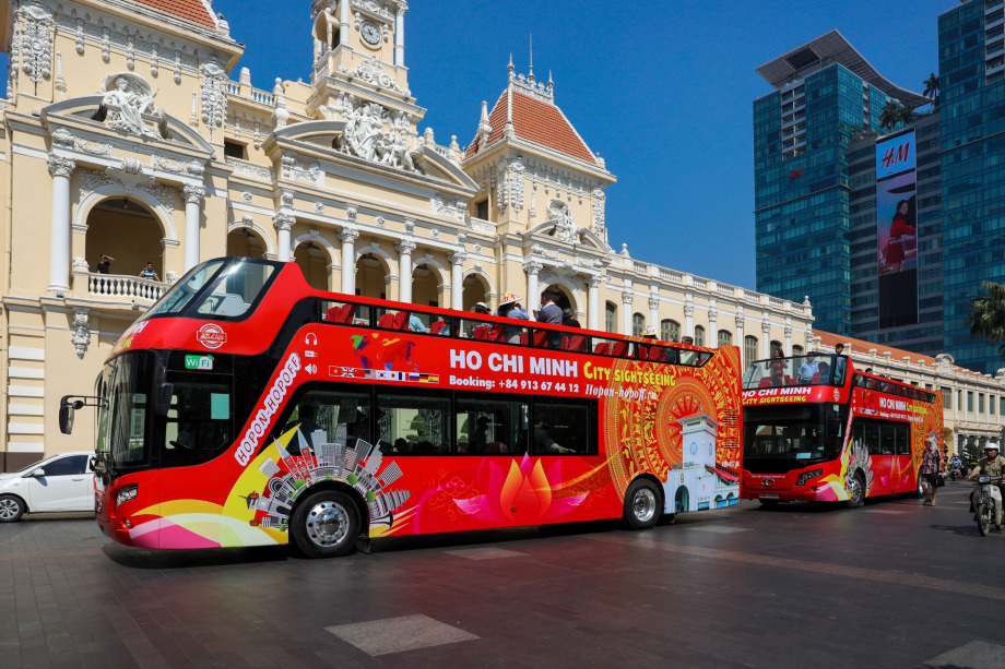 Ho Chi Minh City Hop On – Hop Off Bus (Valid 24 hours)