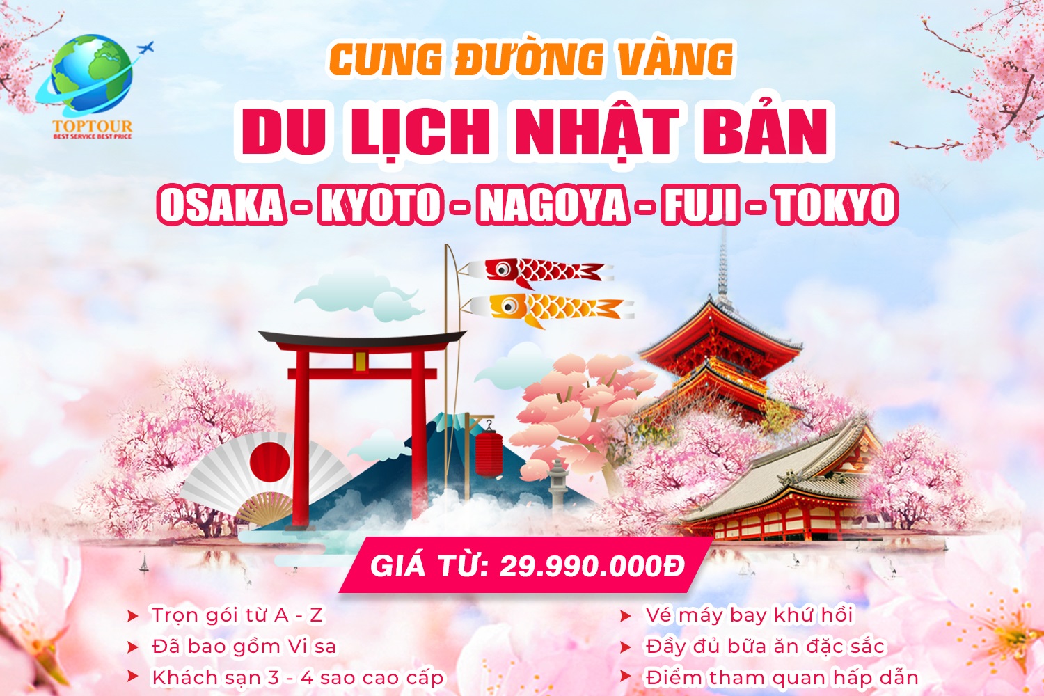 du lịch Nhật Bản 6 ngày 5 đêm