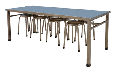 Gia công bàn ghế công nhân inox