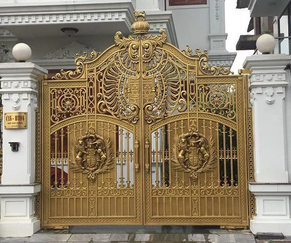 Cổng nhôm đúc là gì? Có bao nhiêu loại cổng nhôm đúc?