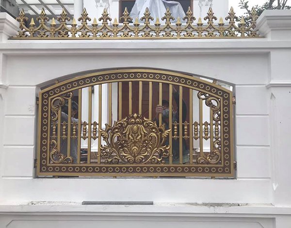 Tổng Hợp 45 Mẫu Bông Gió Hàng Rào Nhôm Đúc Đẹp Vạn Người Mê